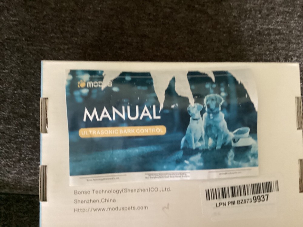 Modus Automatic Anti Barking Ultrasonic Control Device Indoor Bark Box