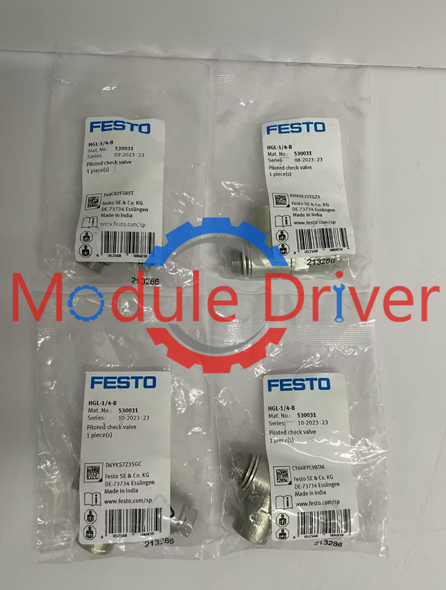 One New Festo HGL-1/4-B 530031 Check Valve HGL1/4B Free Shipping #F