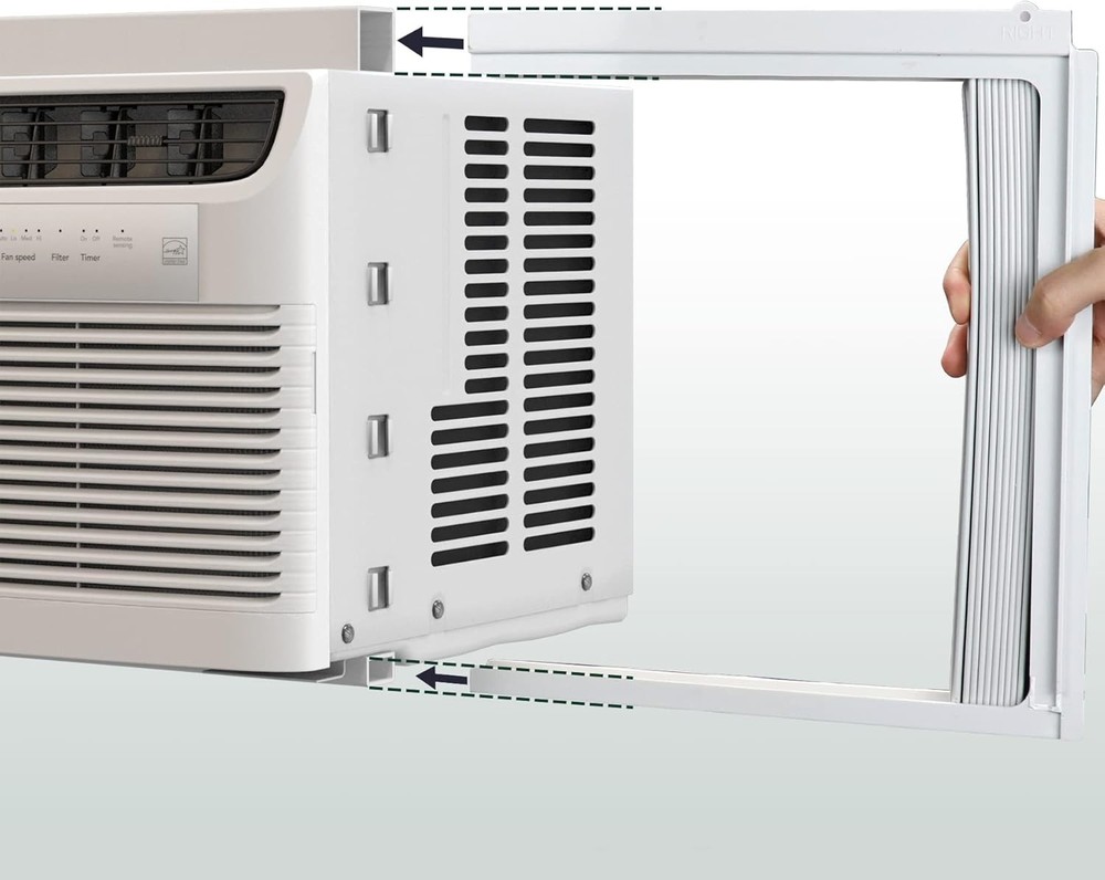 Window Air Conditioner Side Panels with Frame, Adjustable Insulation AC Side ...