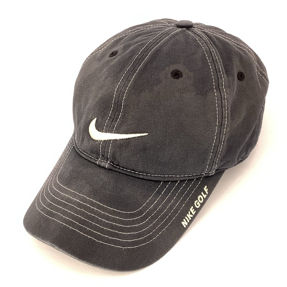 Cintas Strapback Hat Cap Blue Embroidered Nike Golf 6 Panel Style
