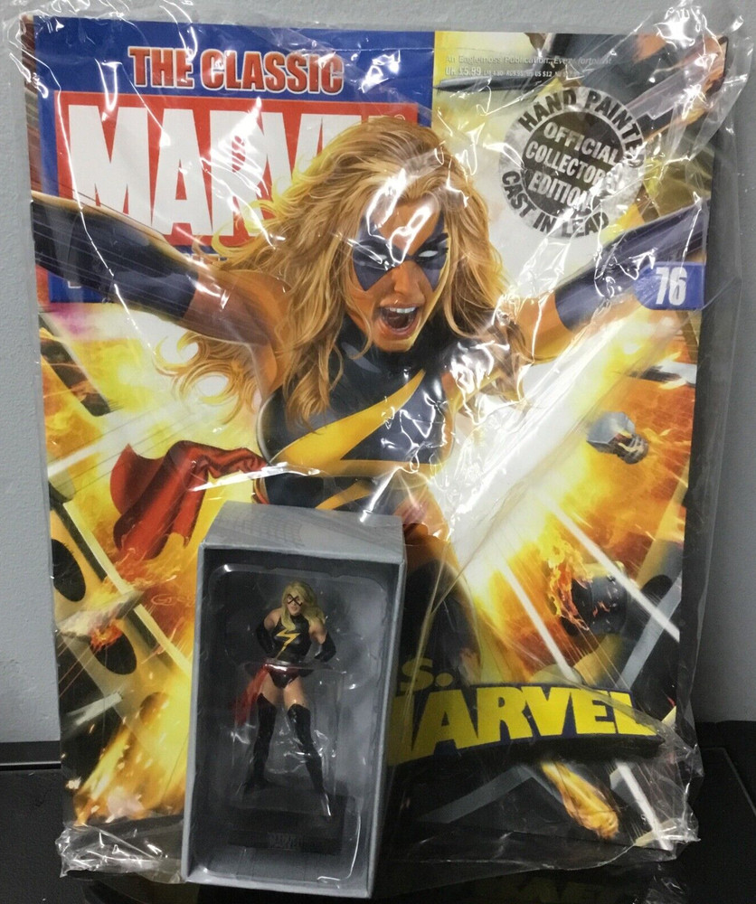 Eaglemoss Figurine Ms. Marvel #76 Classic Marvel Collection Magazine