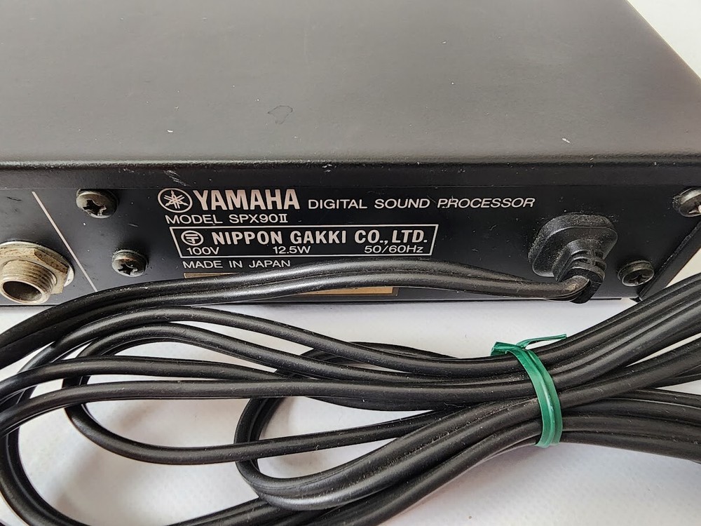 Yamaha SPX90II Rack Mount Reverb Effects Processor tested working