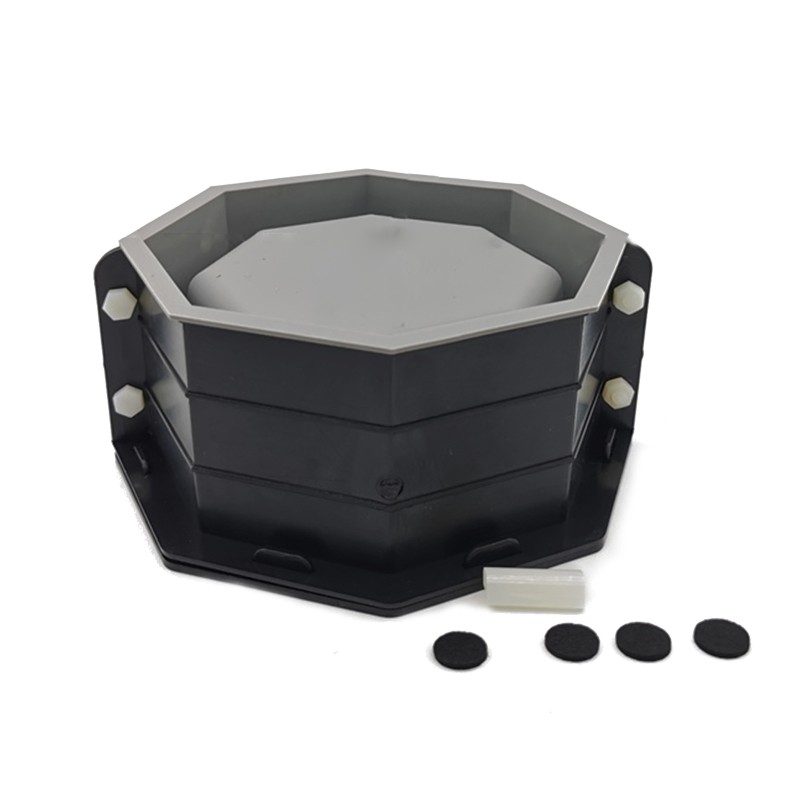 Octagonal Cement Flowerpot Casting Silicone Mould DIY Decorations Making