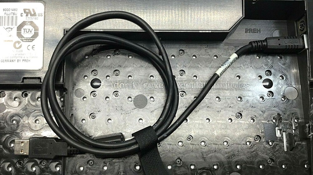 FUJITSU 90001493 MAGNETIC STRIP READER KEYBOARD