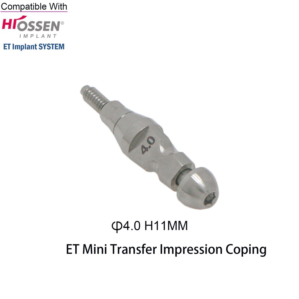 US Hiossen Mini/Regular Lab Analog Open Closed Tray Impression Coping Transfer