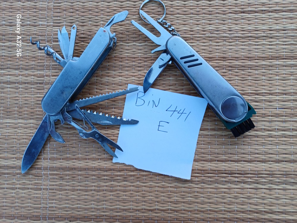 LOT OF  Stainless MULTI tool FUNCTION POCKET KNIVES, solid quality