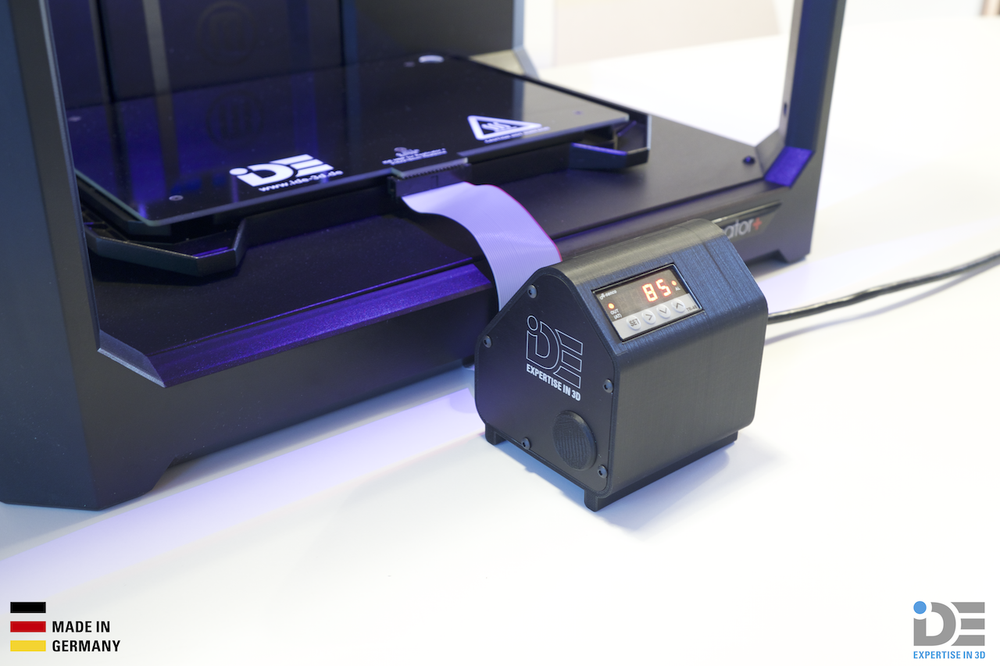 IDE HBP system for the MakerBot Replicator+ heated build platform