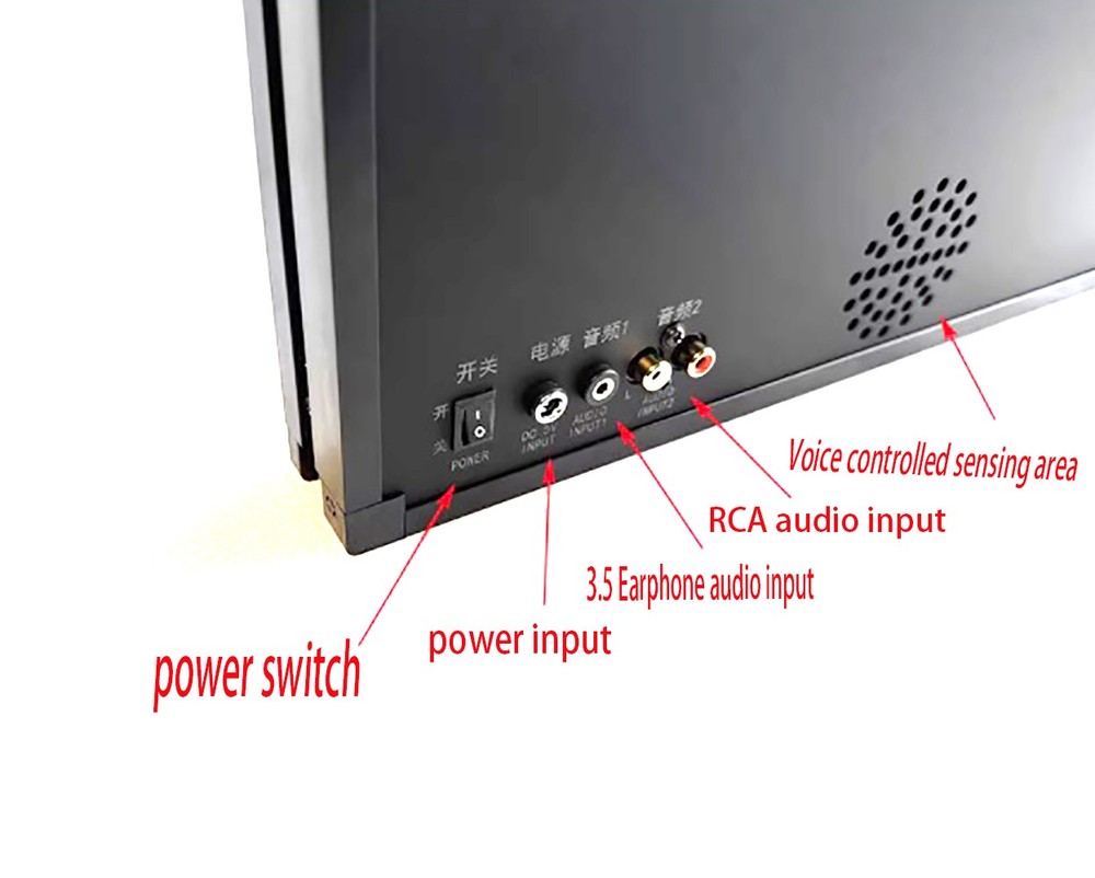 AS2000 Music Spectrum Display Full-Frequency-Range Logarithmic Spectrum 35CM