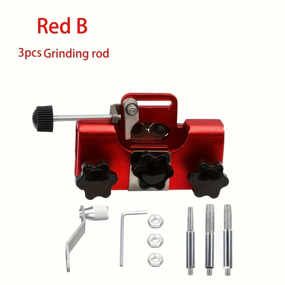 Portable Chain Saw Chain Sharpener-Precision Grinding Tool for Chain Maintenance