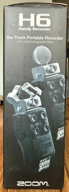 Zoom H6 6-Track Portable Digital Recorder