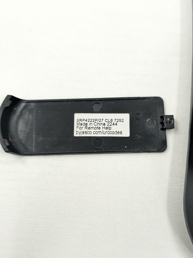 Philips SRP4222P/27 Remote Control White Wireless Replacement Universal Remote