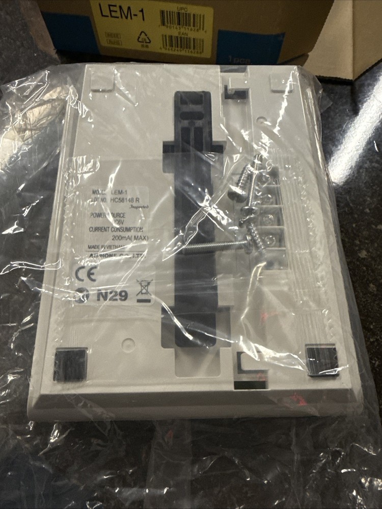 Aiphone LEM-1 Open Voice Master Intercom Accepts One Door or Sub-Master Intercom