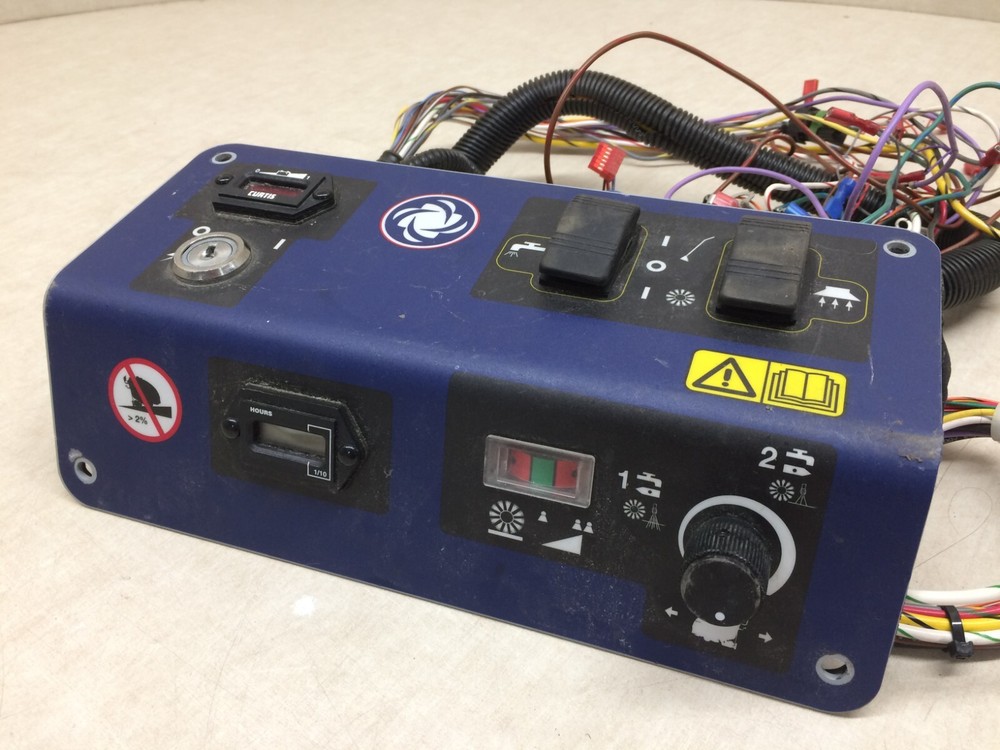 Nilfisk AquaMax Floor Scrubber Control Panel Interface Board W/ Wiring Harness