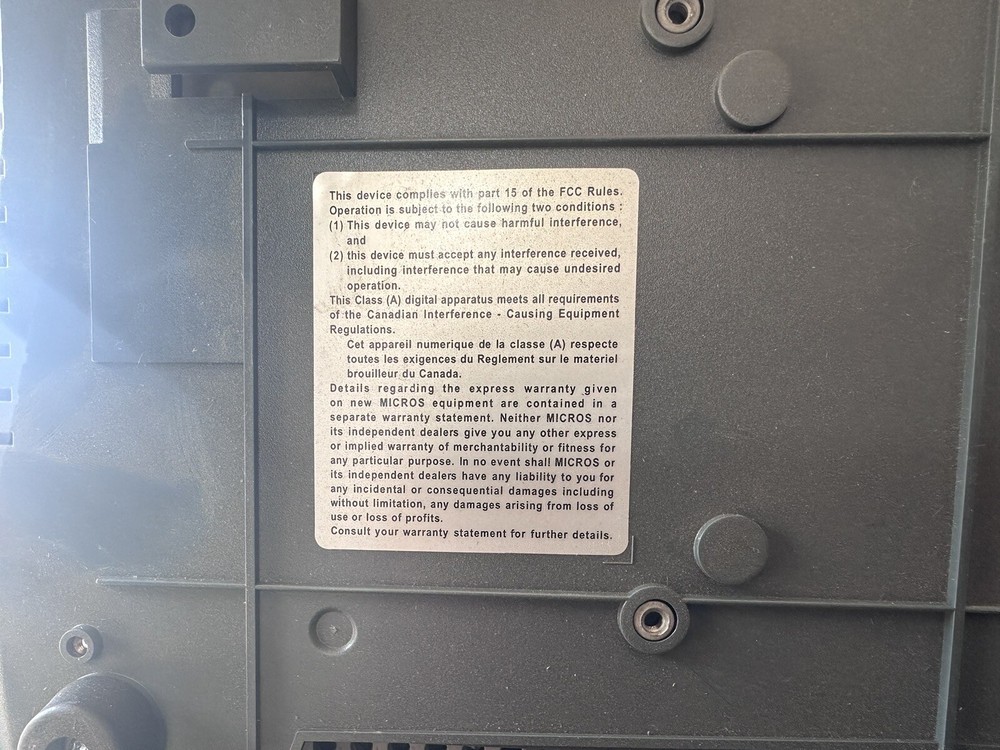 Micros workstation 5a System Unit