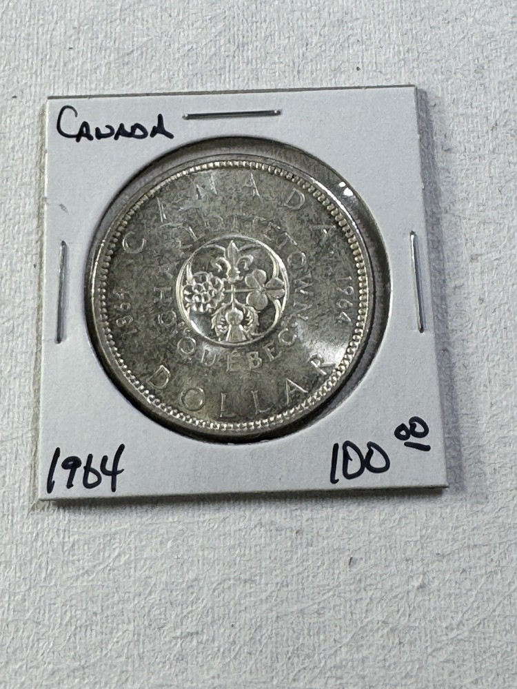 1964 Canada $1 Silver Coin Charlottetown