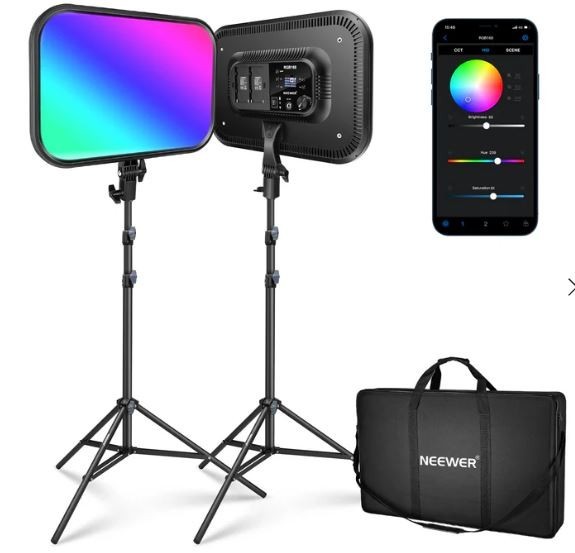 NEEWER RGB168 LED Video Panel Light