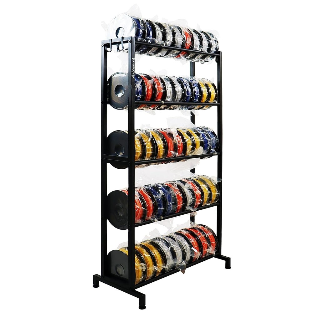 5 Tier 3D Printer Filament Rack Heavy Duty