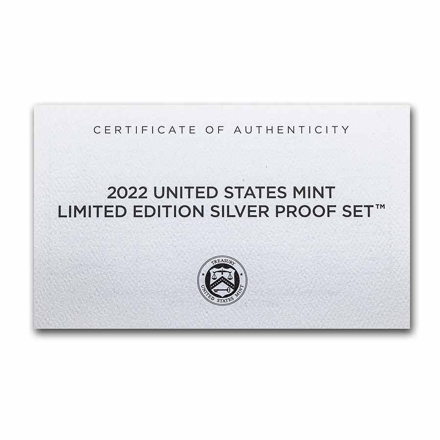 2022-S Limited Edition Silver Proof Set