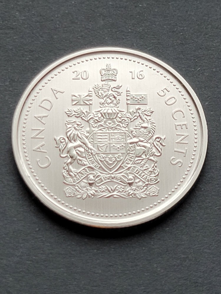 *** CANADA  50  CENTS  2016  ***  SPECIMEN  ***