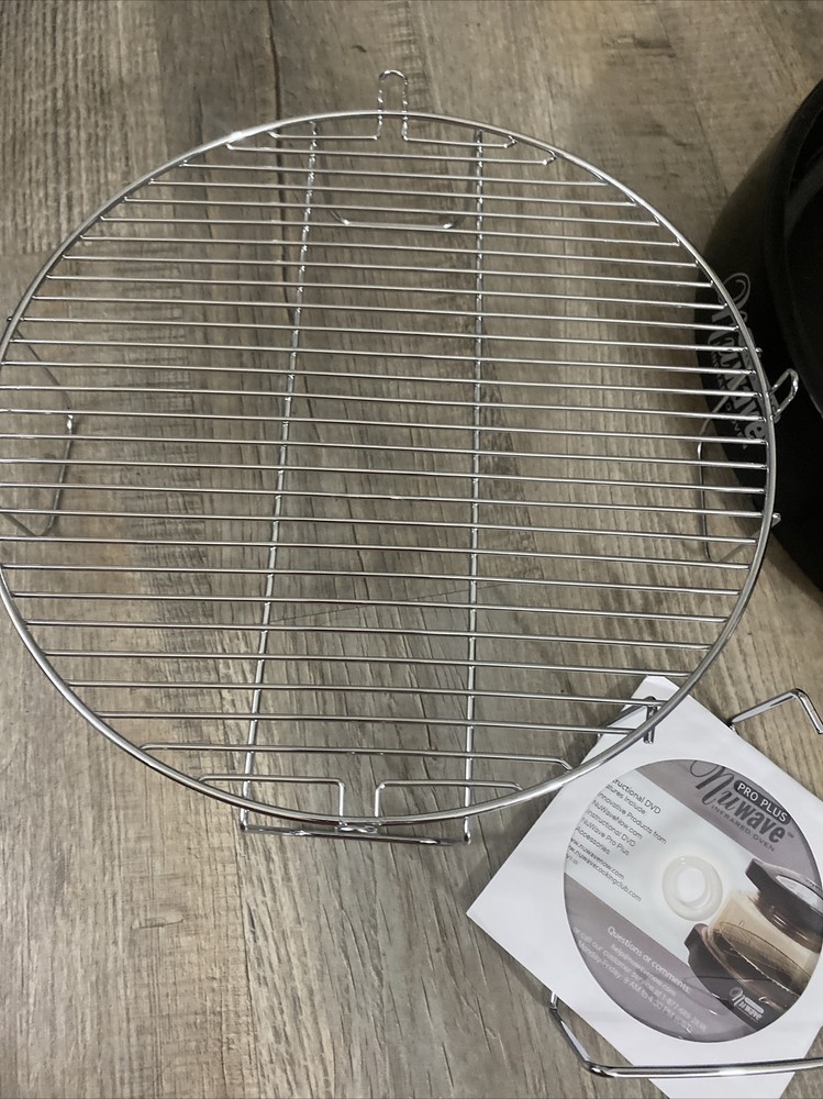 NuWave Replacement Pro Infared Oven Rack & Pans & Base Model 20356 Parts