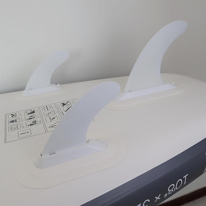 Replacement Paddle Board Lock Fin - Inflatable SUP Accessory, Quick Lock Center