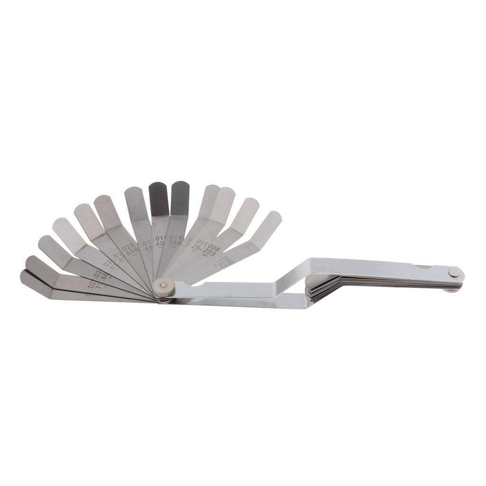 Offset Feeler Set, for Measuring Width or Thickness -