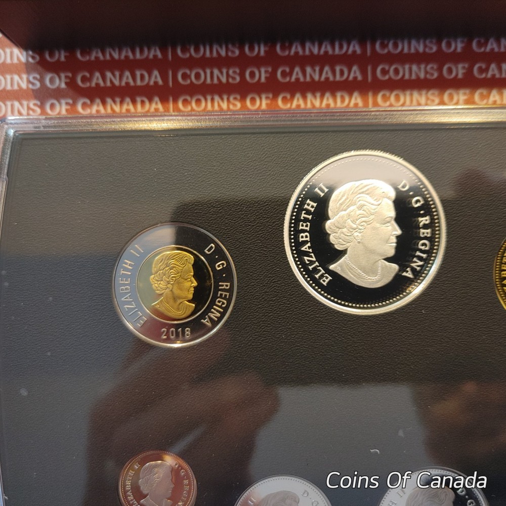 2018 Canada Special Edition Colored Silver Dollar Proof Set #coinsofcanada