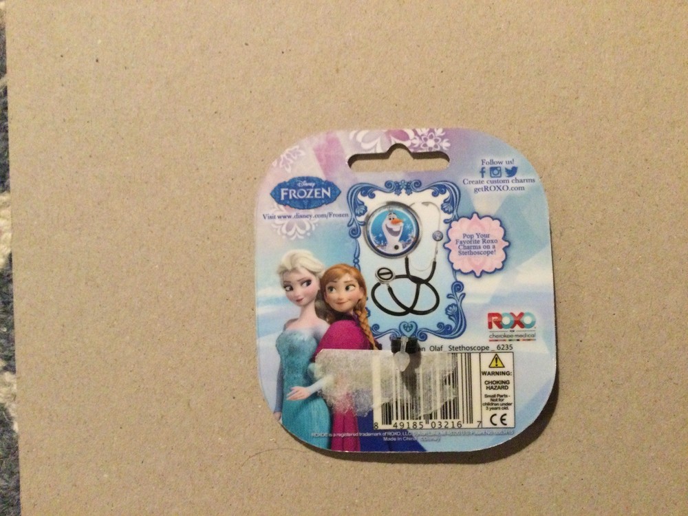 Stethoscope Charm - Frozen / Olaf for Nurses and Nursing Students