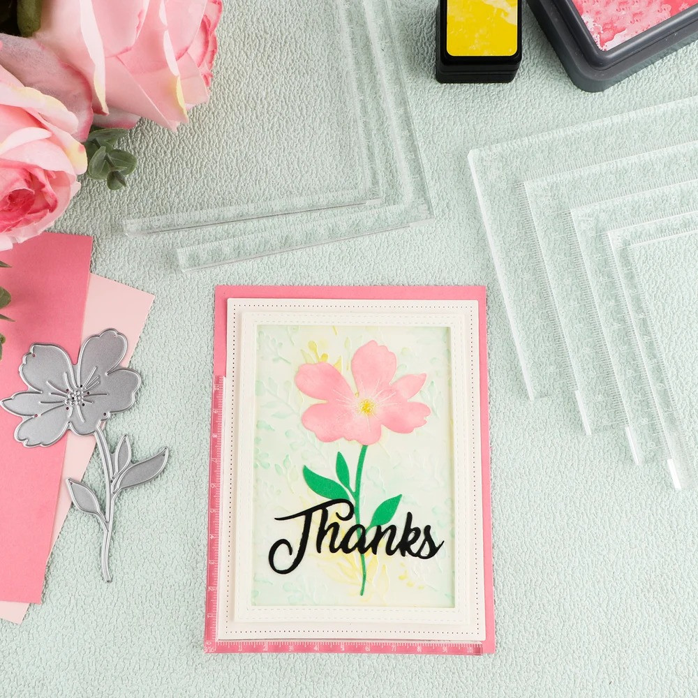 7 Pcs/set Creative Positioning Tools Card Corners Helpers Scrapbooking Tools
