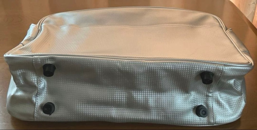 TSP Silver Check Shoulder Bag