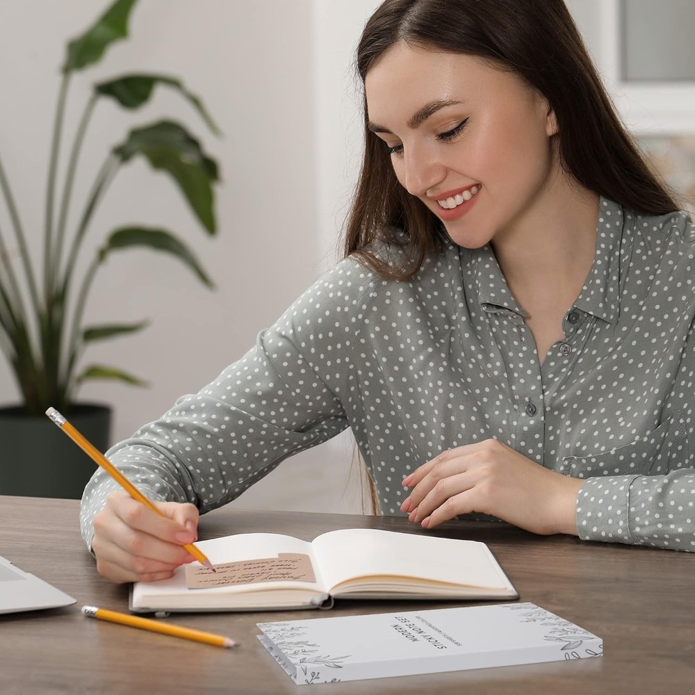 Aesthetic Pastel Stiy Notes with Tabs For Bible Study - Incl. Sturdy