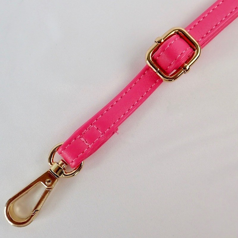 Cotton Raffia Shoulder Strap (Rose)