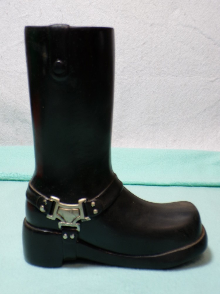 Ceramic 8" Tall Biker Style Boot Planer in Good Condition
