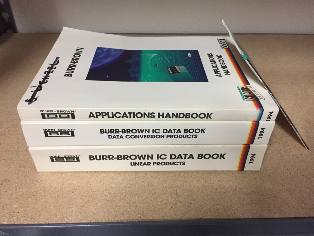 Data Book = Burr-Brown Semiconductor Year Set 1994 + Engineer Reference = Lot