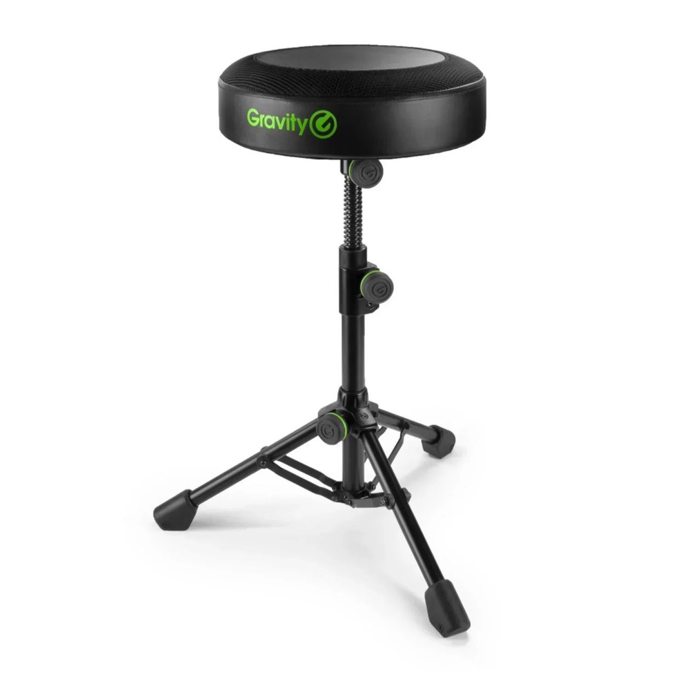 Gravity FD SEAT 1 Round Foldable Adjustable Musicians Stool