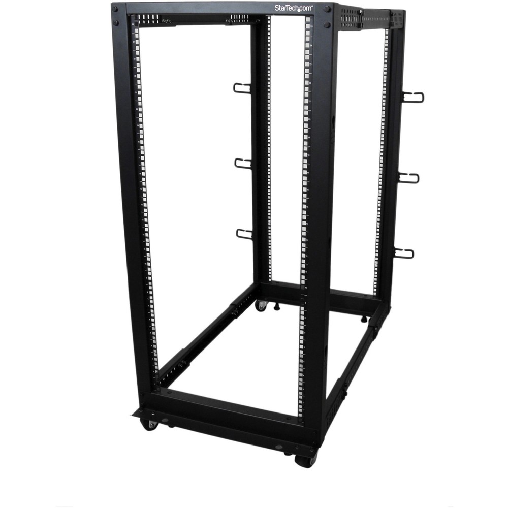 Startech IT 4POSTRACK25U 25U Open Frame Server Rack 40in Deep
