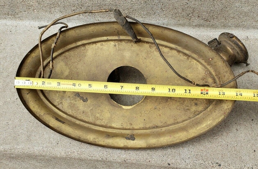 Vintage / Antique Victorian Ceiling Light 2 Lights Electric