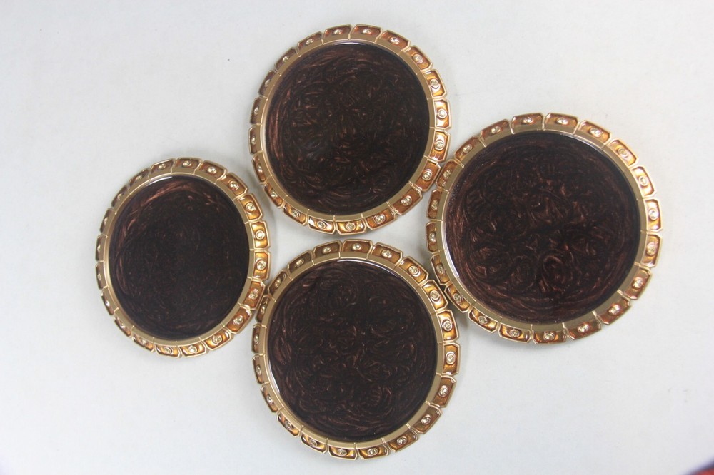 Jay Strongwater Bentley Jeweled Edge Coaster