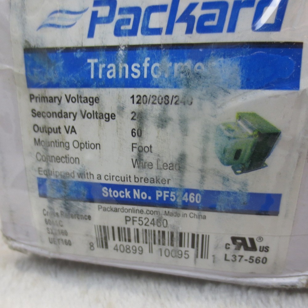 Packard PF52460 Foot Mount Transformer