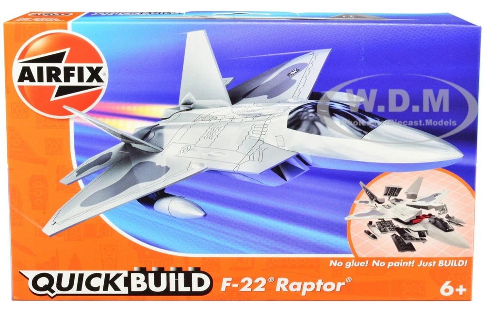 Airfix Quickbuild Lockheed Martin Raptor Airplane