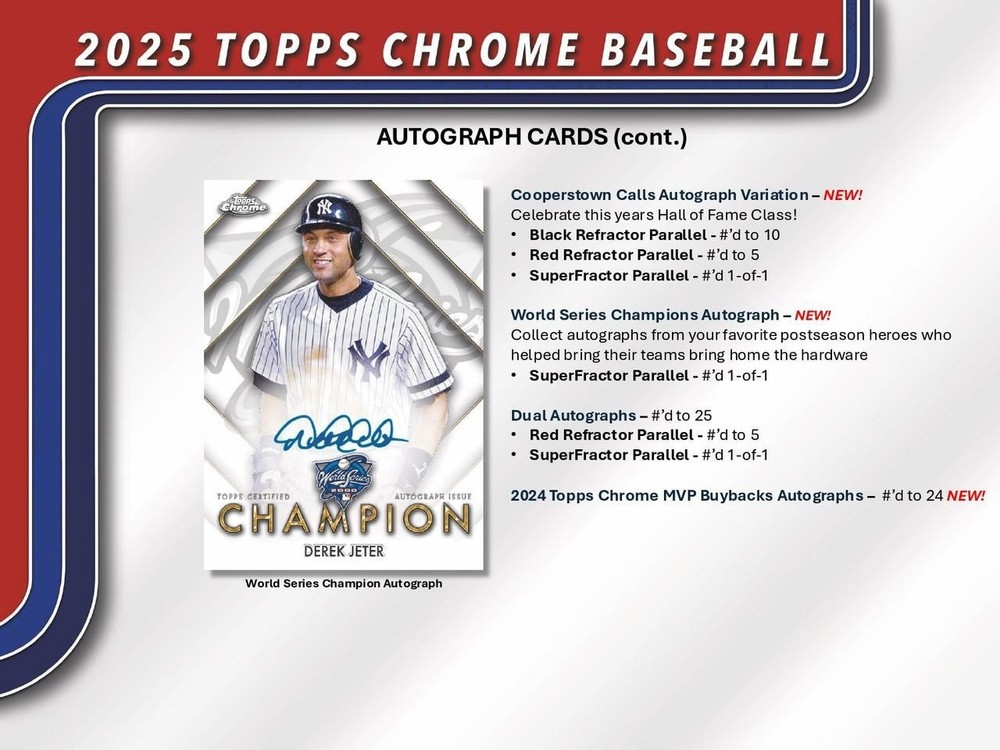 2025 Topps Chrome Baseball Mega BOX Sealed. Jacob Wilson,Dylan Crews,Kumar Rockr