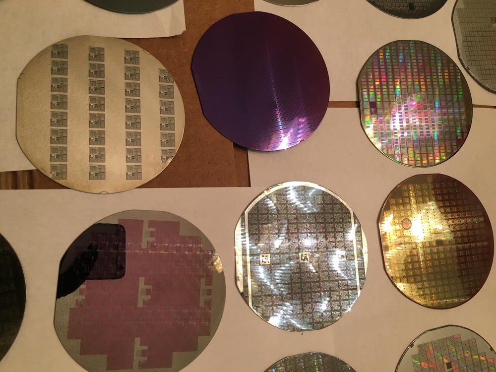 4" Unknown NITF Silicon Wafer 1980s Extremely Rare