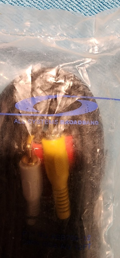 Vintage 6 Misc RCA Cables