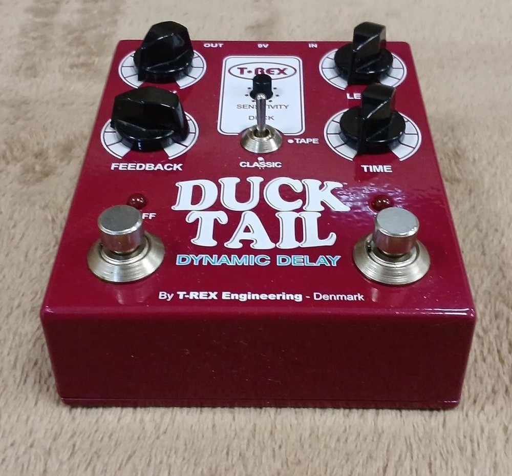 T-REX Duck Tail Dynamic Delay Guitar Effect Pedal