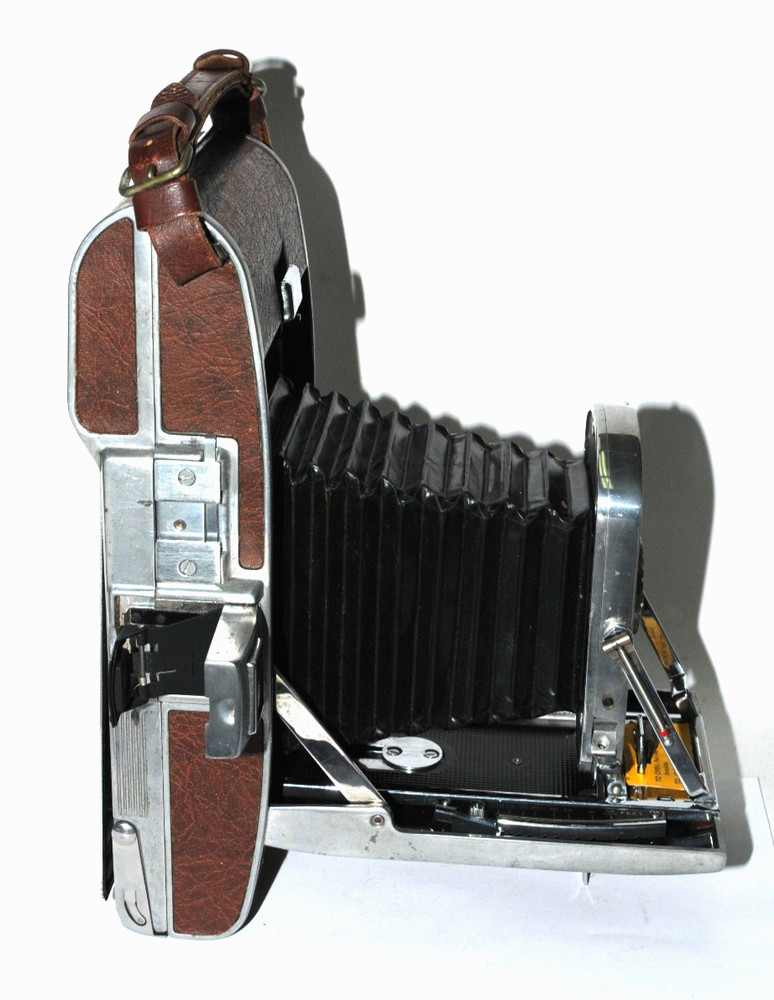Polaroid Land Camera Model 95 Folding Bellows - Shutter Works. Camera in EX+++