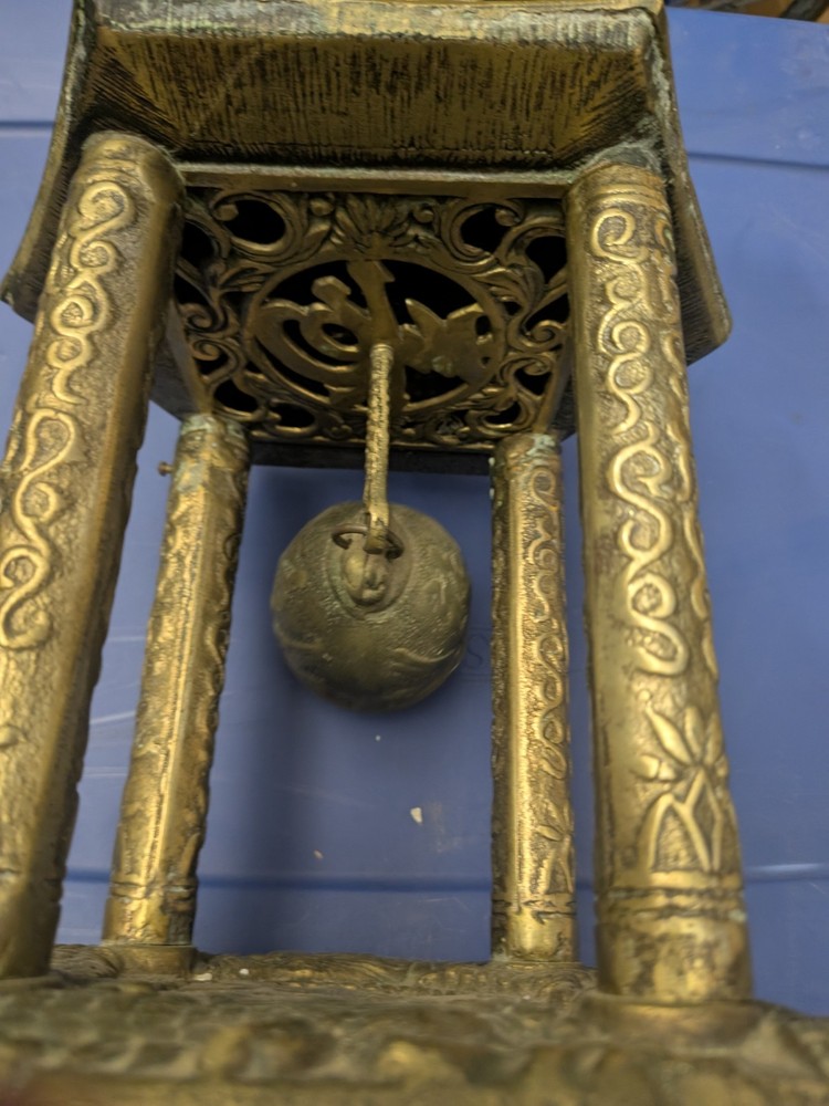 Solid Brass Pergoda Temple