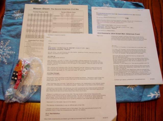 XTR Command Magazine #35: MASON-DIXON game - Could have won? (UNPUNCHED)