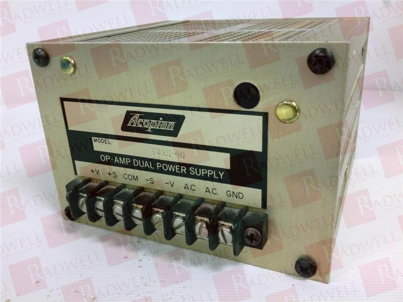 ACOPIAN TD15-40 / TD1540 (USED)