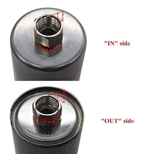 GF652 (FF5026) Professional Inline Fuel Filter Replacement for Chevy/GMC