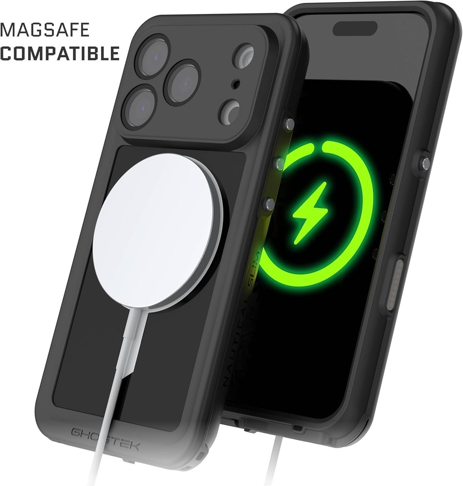 Ghostek iPhone 17 Pro Nautical Slim Case, MagSafe Compatible, Non Slip Grip Prot